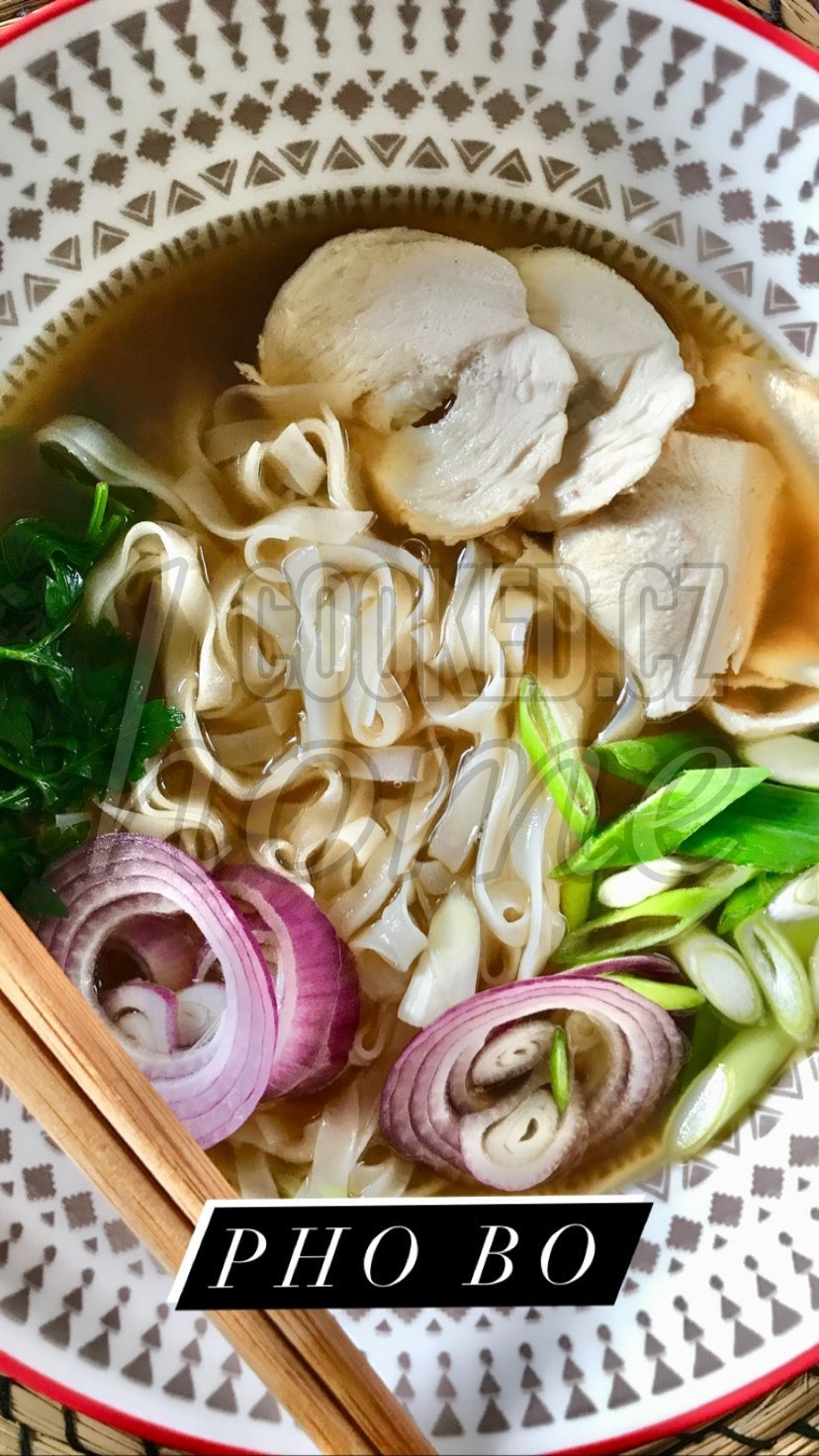 Pho Bo Soup Vetnamské Pho